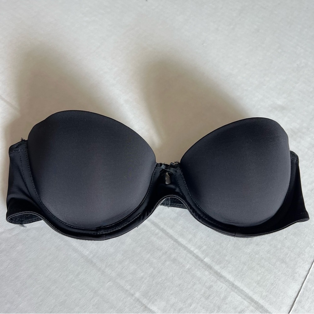 Aerie Quick Fixes MutliWay Strapless Bra Black 34 B